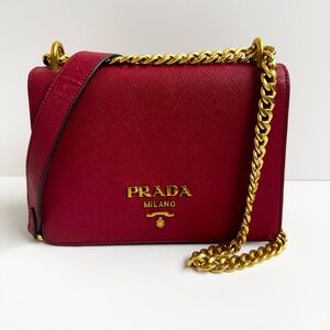 Prada Red Crossbody Bag